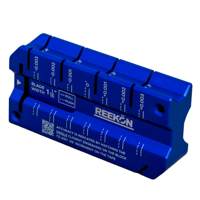 Tape Measure Accuracy Block