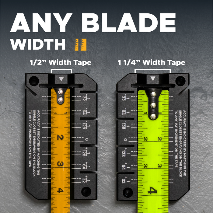 Tape Measure Accuracy Block (Backordered - Shipping Late May)