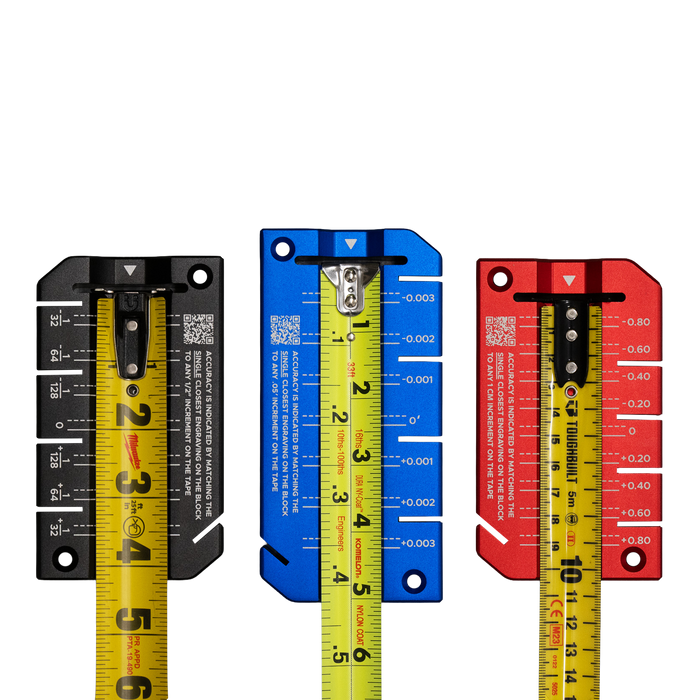 Tape Measure Accuracy Block