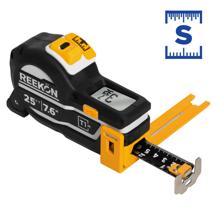 Split (Imperial/Metric) T1M Utility Digital Tape Measure