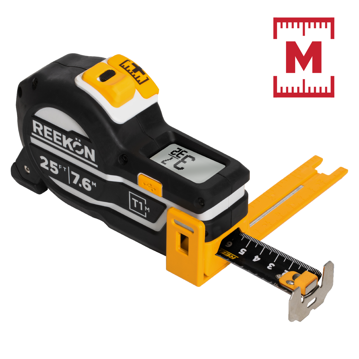 Metric T1M Utility Digital Tape Measure — REEKON Tools