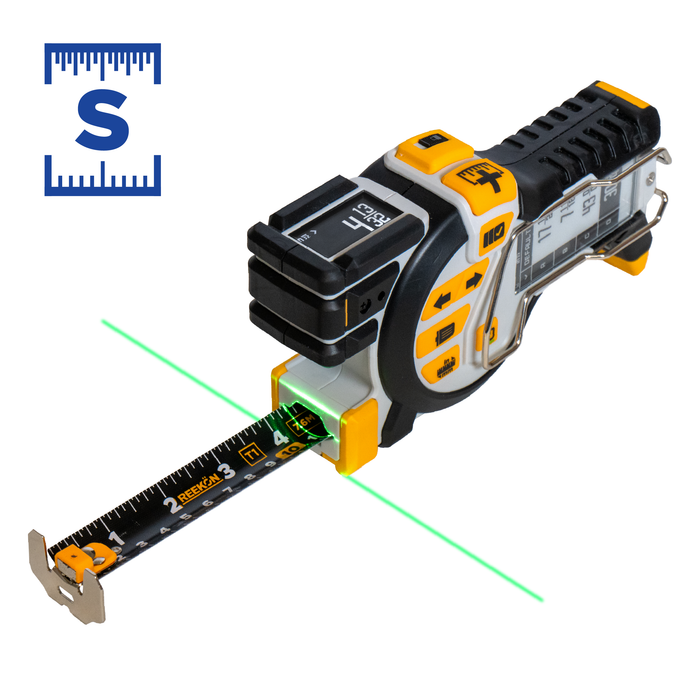 Split (Imperial/Metric) T1 Tomahawk Digital Tape Measure